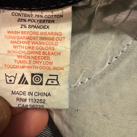 Apple Bottoms Jeans Women’s 11/12 Juniors=Women’s 6 Embroidered Distressed VTG - Picture 14 of 16